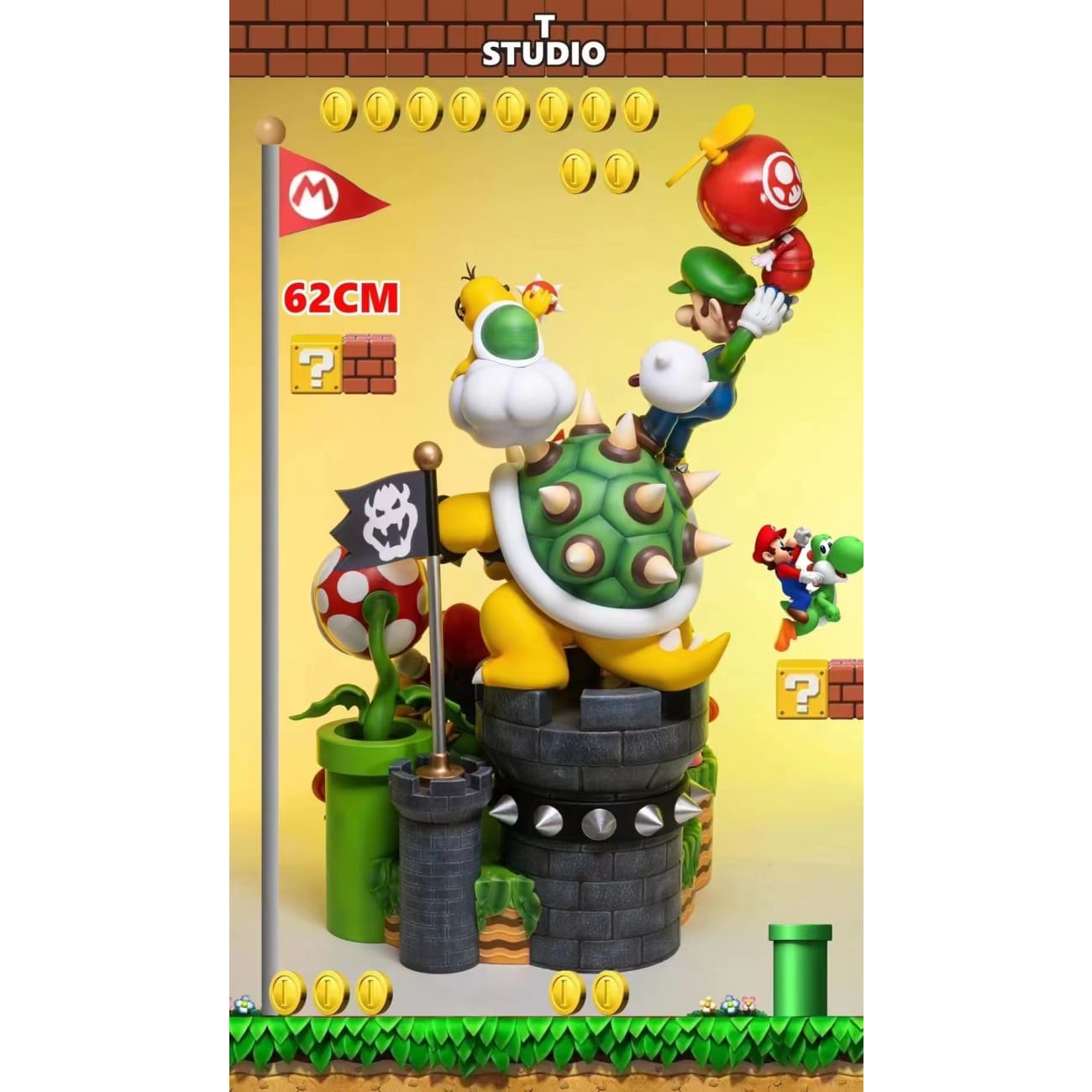 T Studio - Super Mario Family Portrait