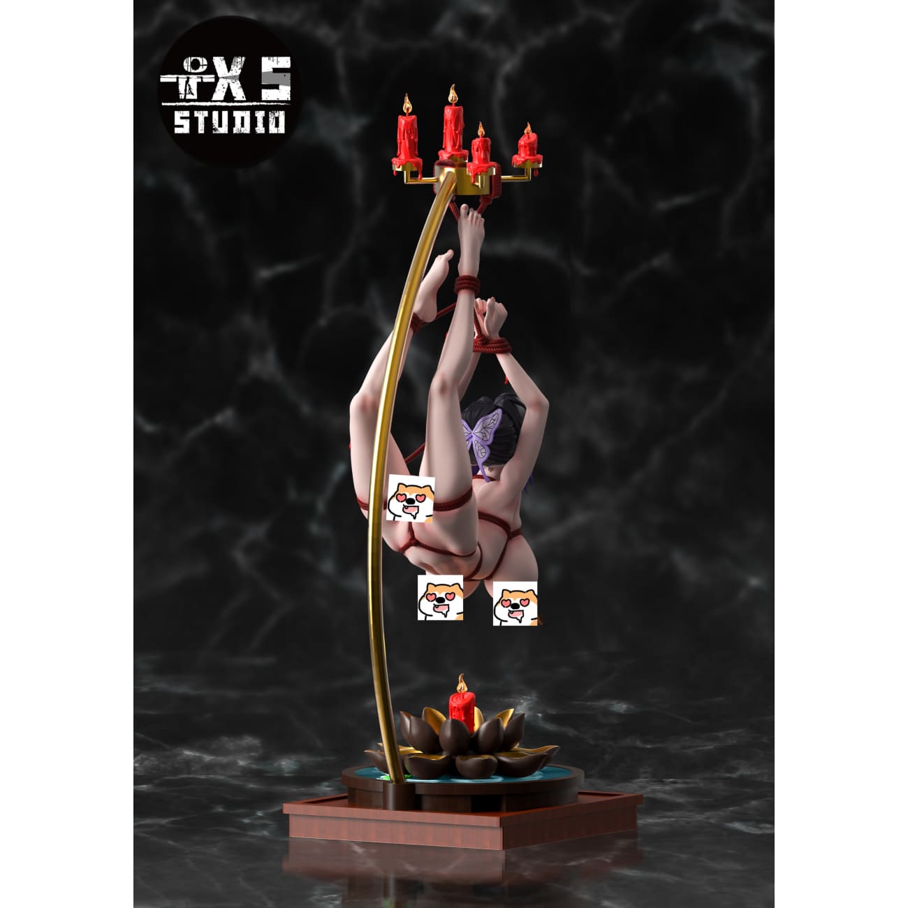 T.X.S Studio - Hanging Naked Kochou Shinobu