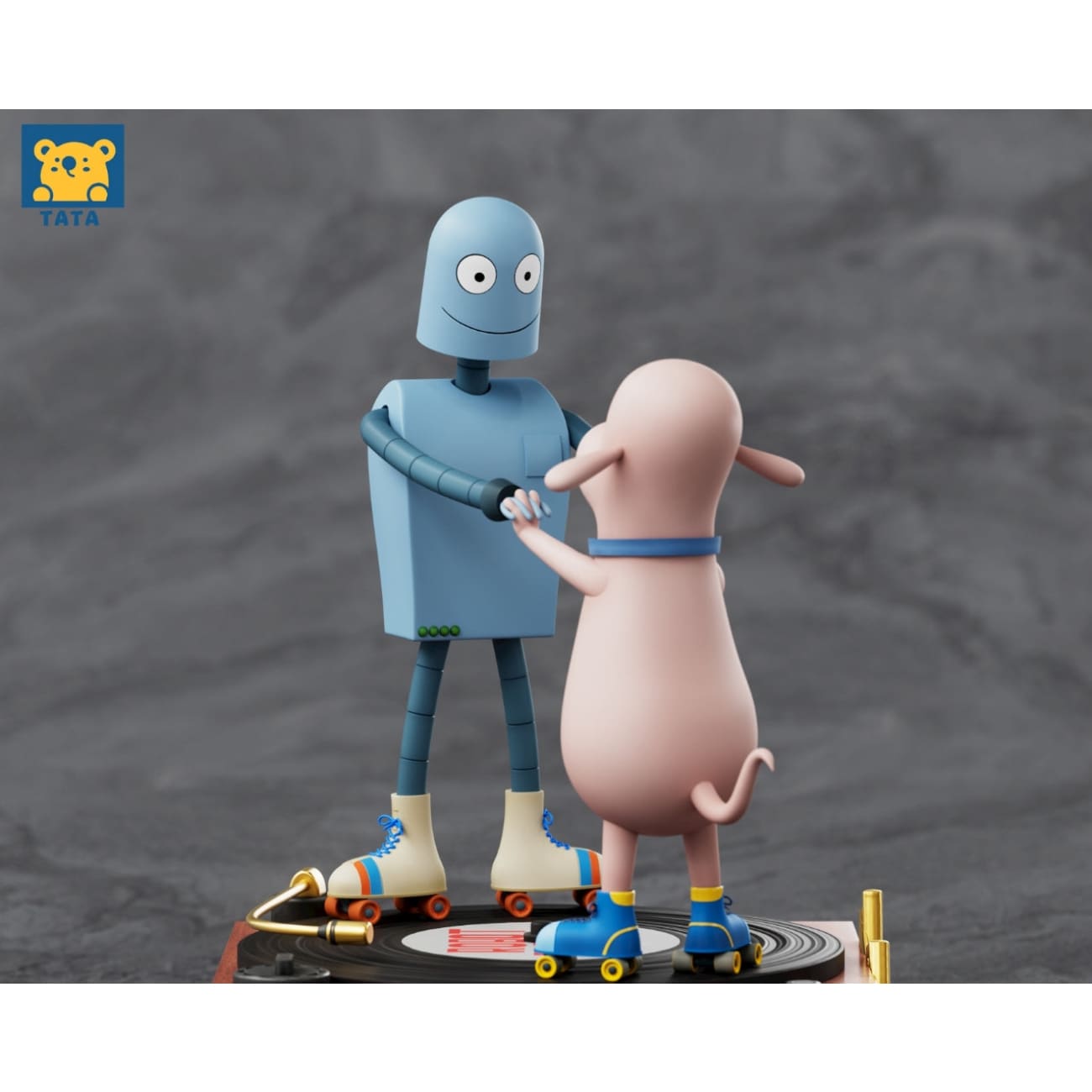 Tata Studio - Phonograph Dog & Robot