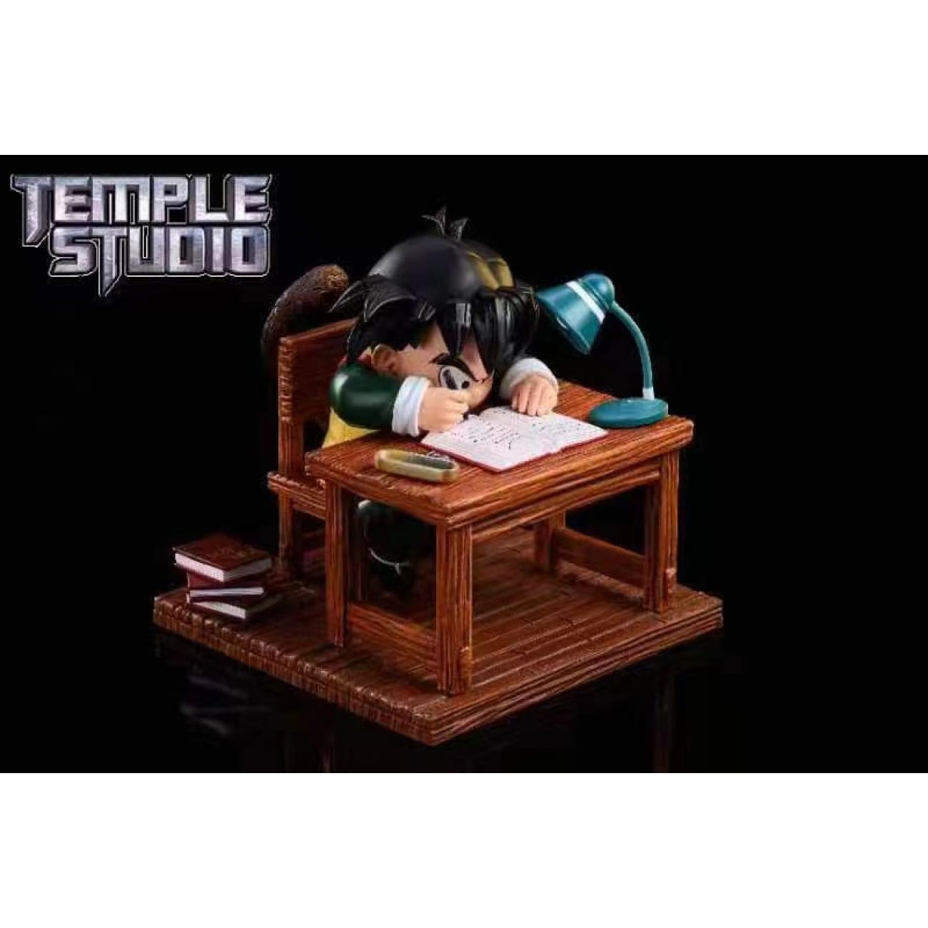 Temple Studio - Son Goku studying