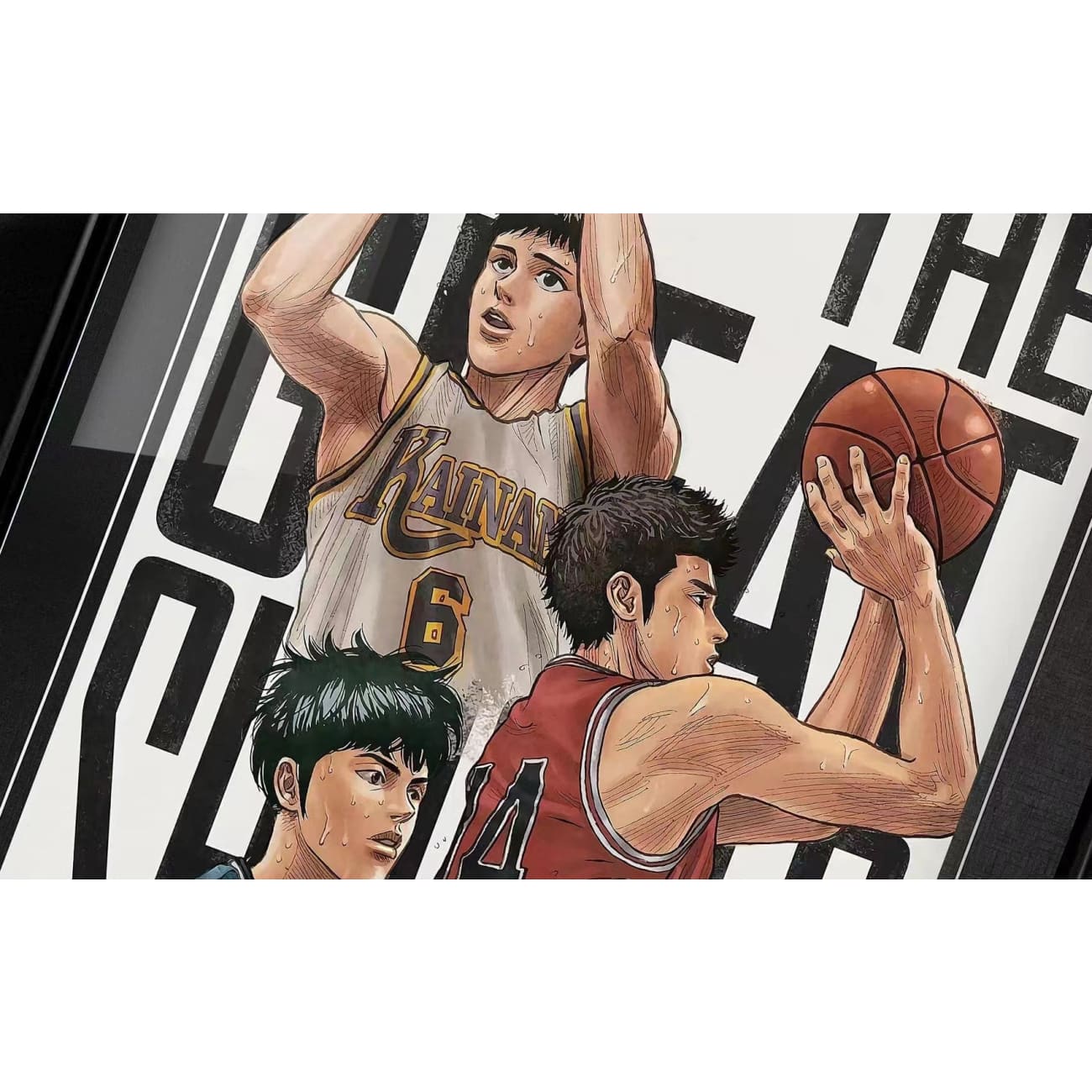 The Best Shooter Tsuyoshi Minami , Hisashi Mitsui and Soichiro Jin Poster Frame