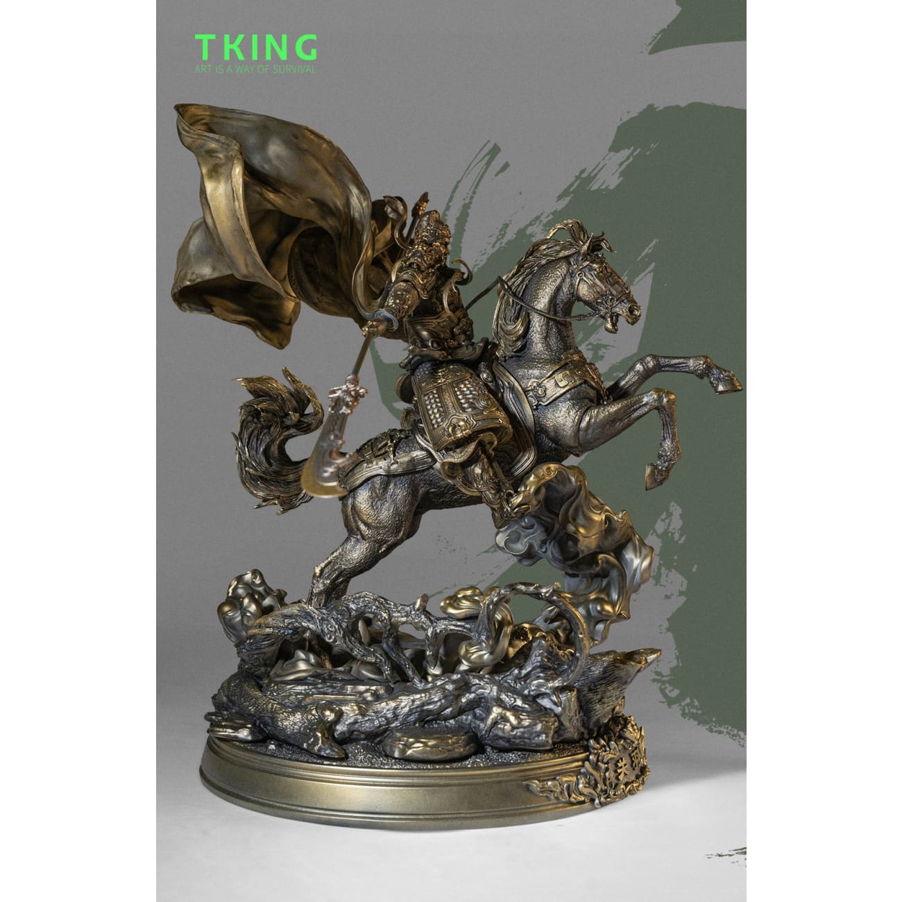TKING Studio - God of War Guan Yu Imitation Bronze Edition
