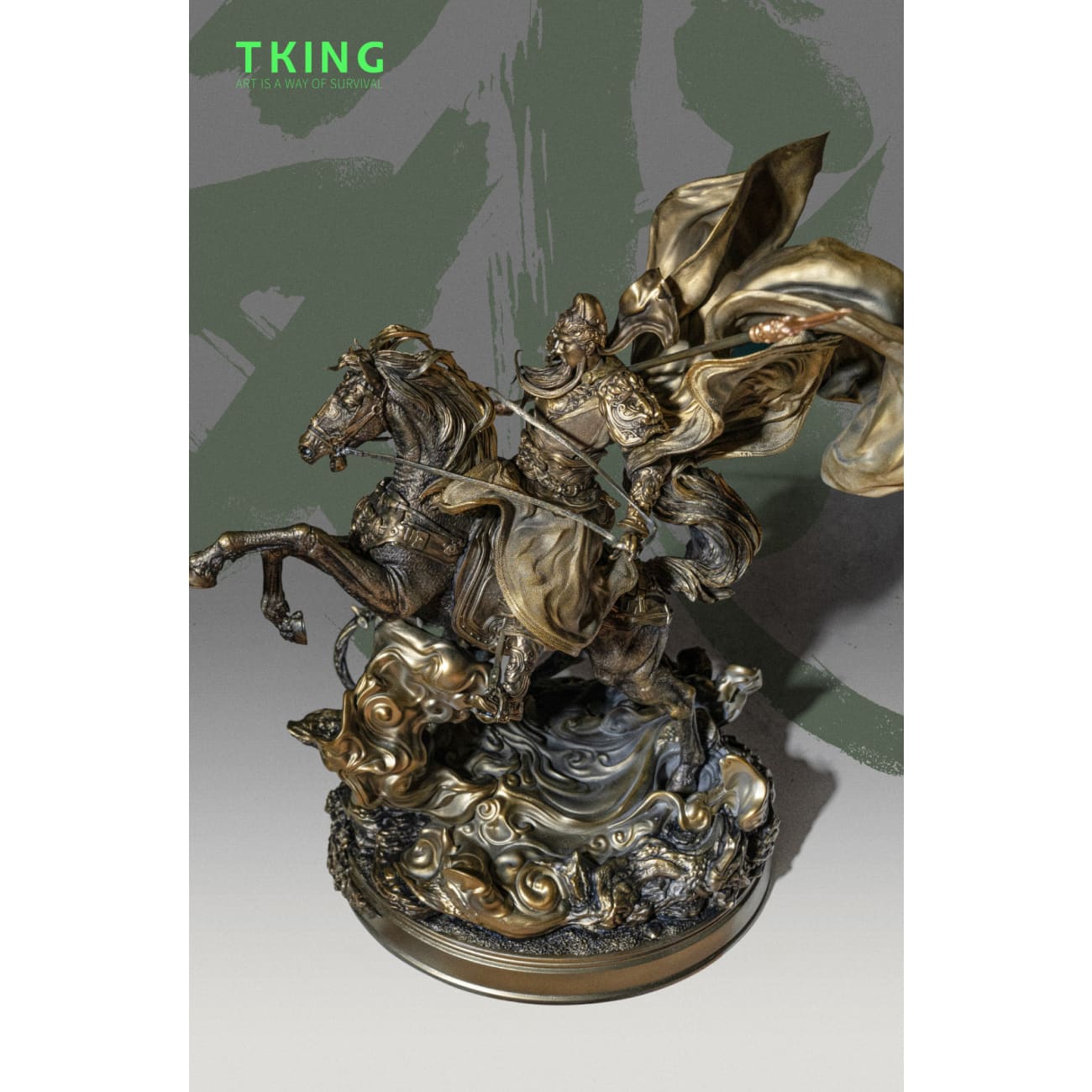 TKING Studio - God of War Guan Yu Imitation Bronze Edition