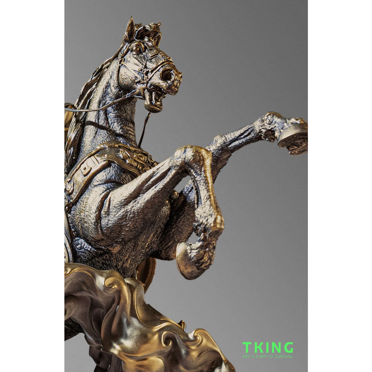 TKING Studio - God of War Guan Yu Imitation Bronze Edition