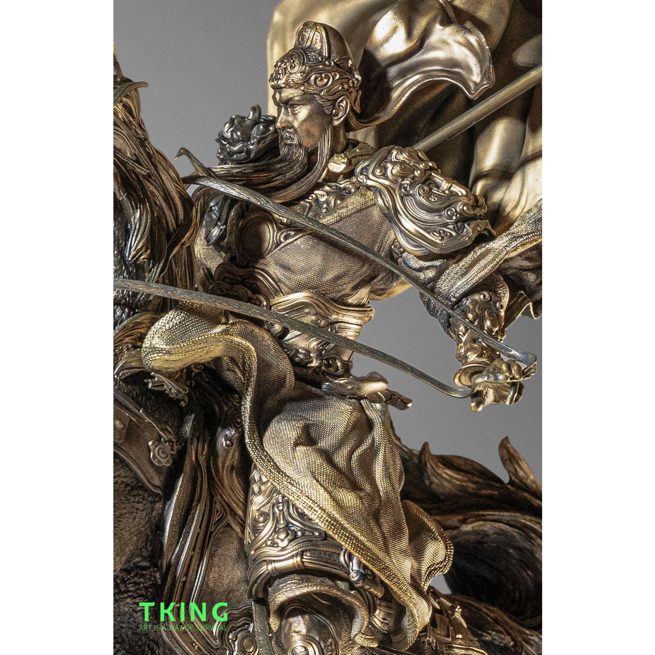 TKING Studio - God of War Guan Yu Imitation Bronze Edition
