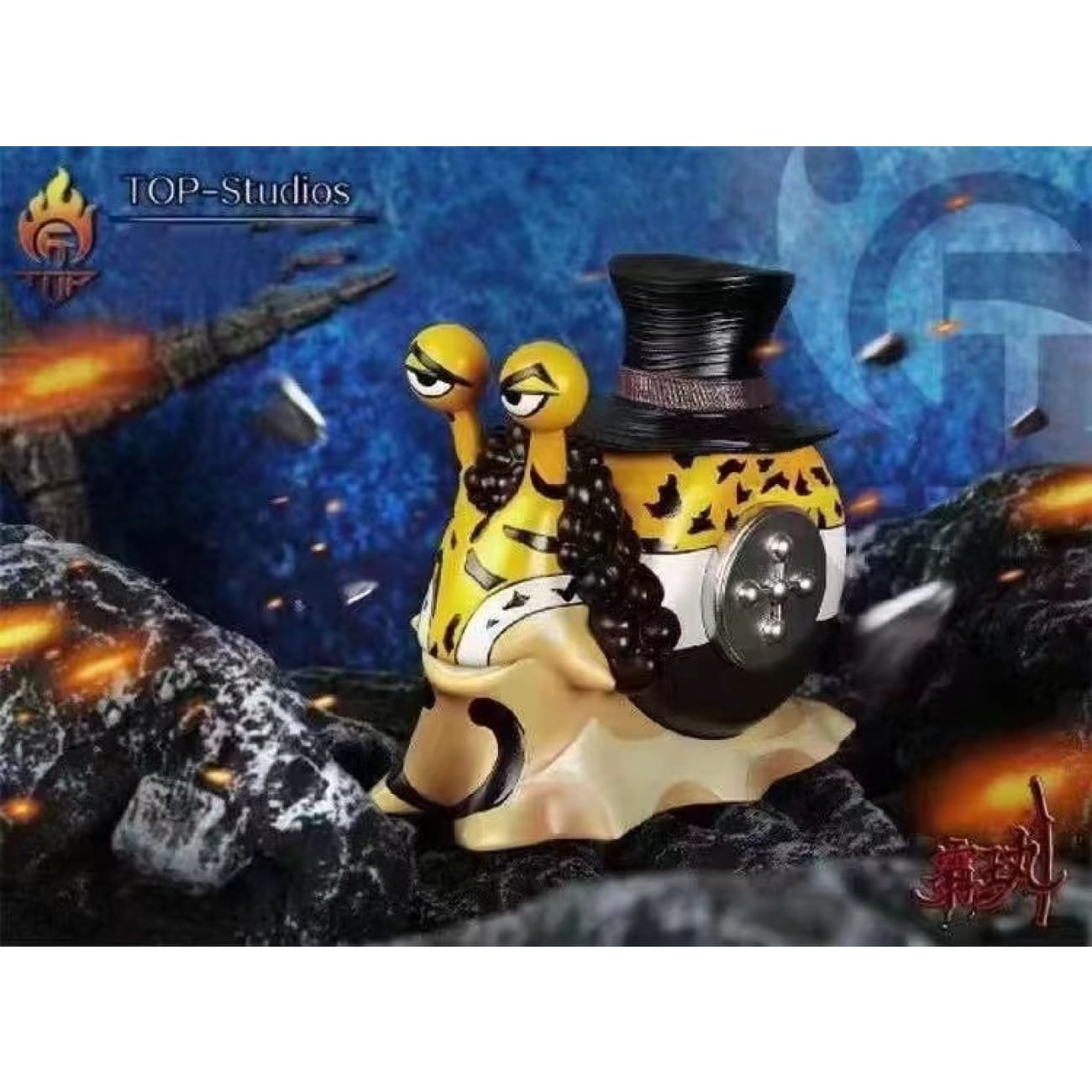 Top Studios - Den Den Mushi Eustass Kid/ Rob Lucci/ Shiki/