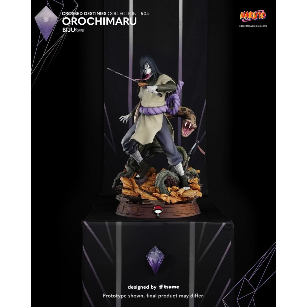 Figurine Naruto (Bijutsu) Par Tsume – Neuve, Héros Naruto, édition Collector