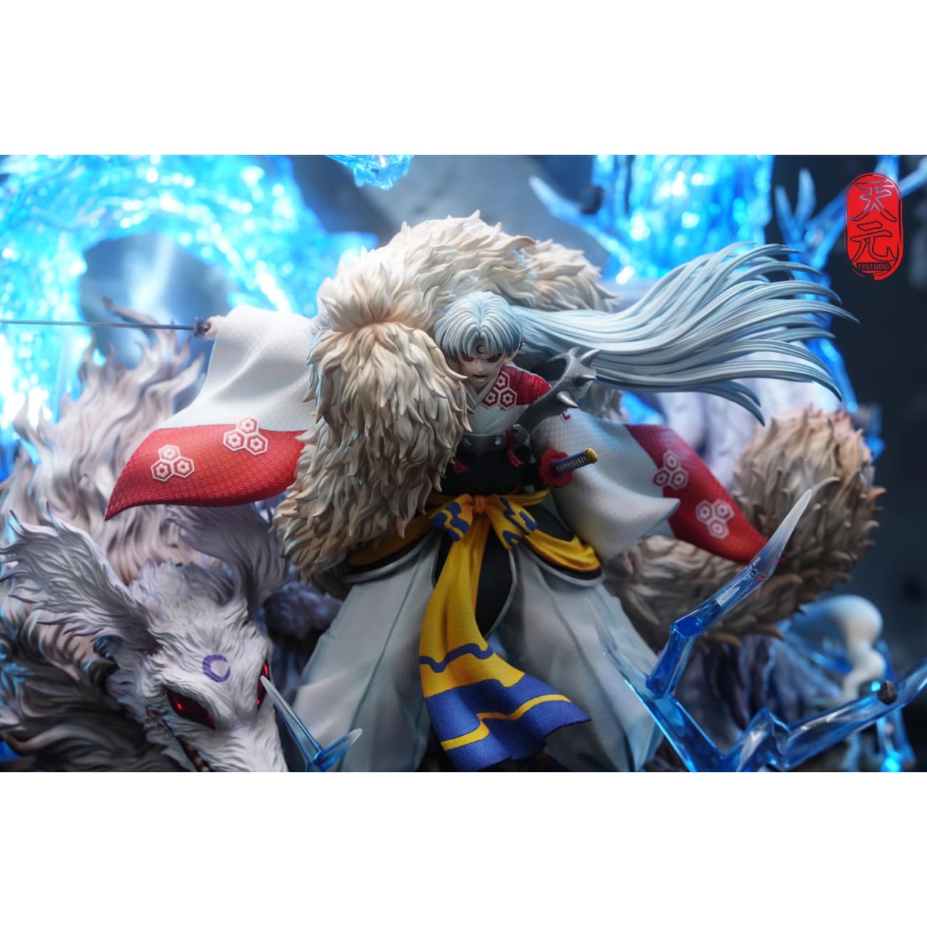 TY Studio - S+ Grade Statue Sesshomaru Dragon Strike