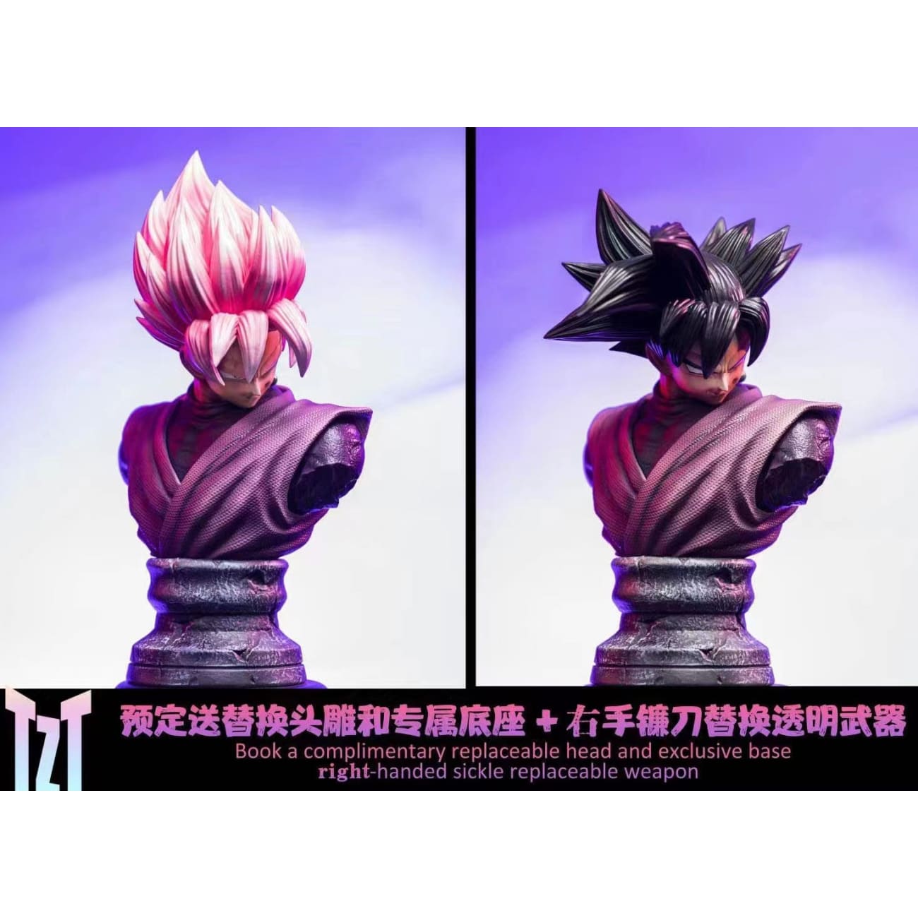 TZT Studio - Son Goku Black Super Saiyan Rose