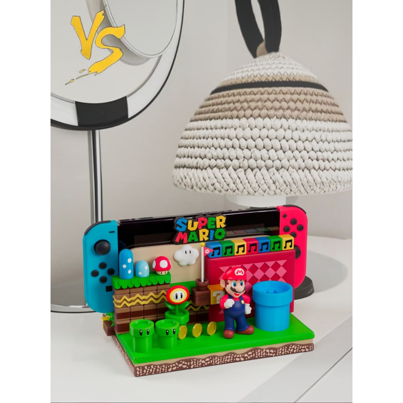 Vs Mowan - Mario Scene Stand for Switch - Pre-Order - Full