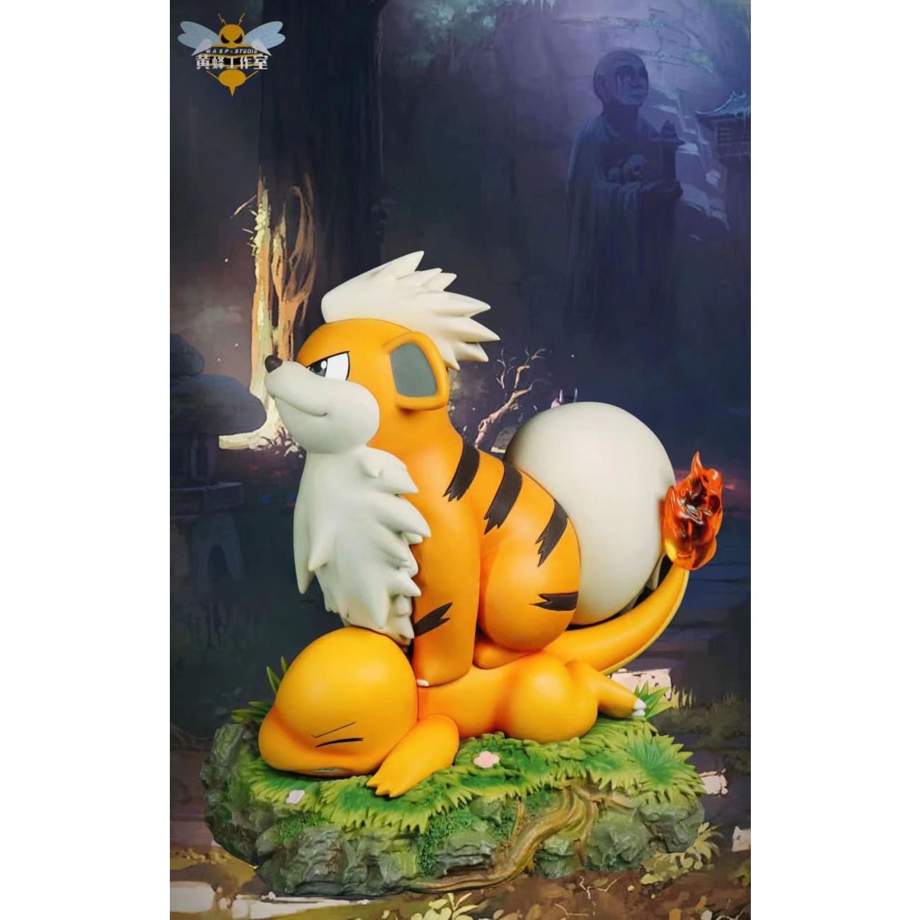 WASP Studio - Raichu Racing With Pikachu / Growlithe Press Charmander