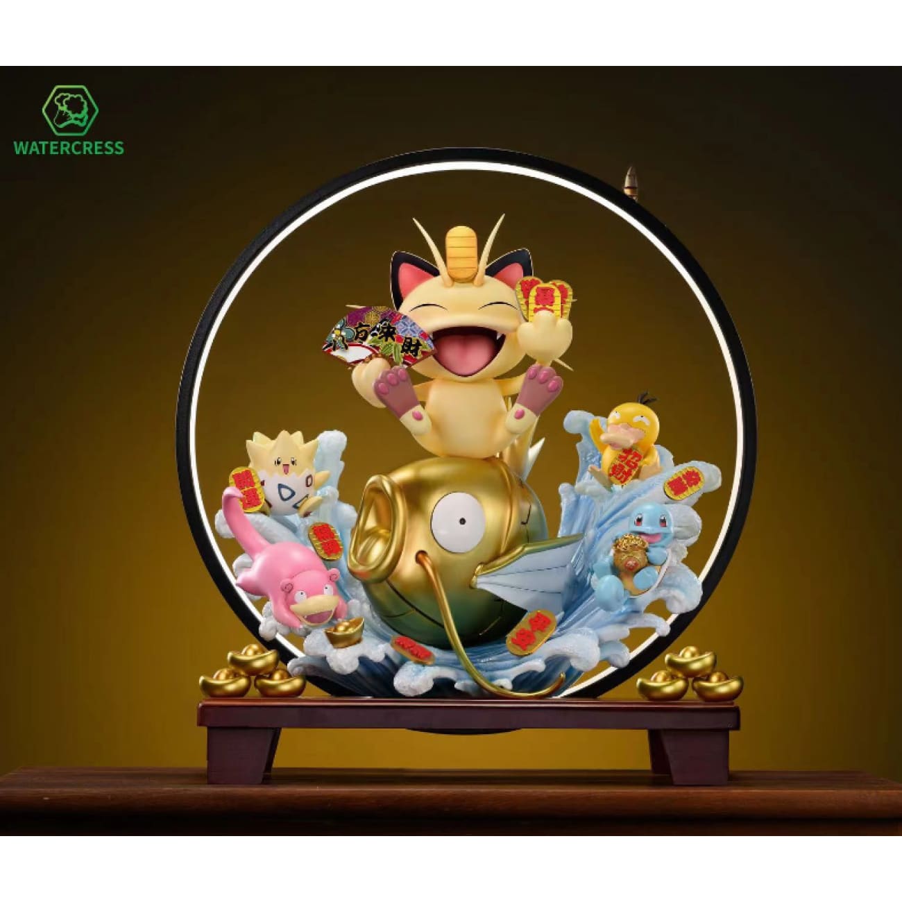 Watercress Studio - Water Type Lucky Meowth