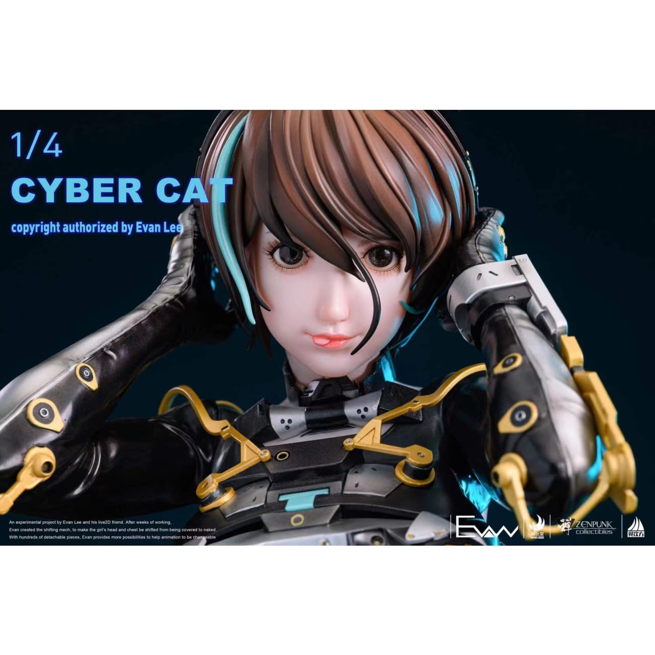 Wing Toys Studio x Zenpunk Collectibles x YCFCG - Cyber Cat