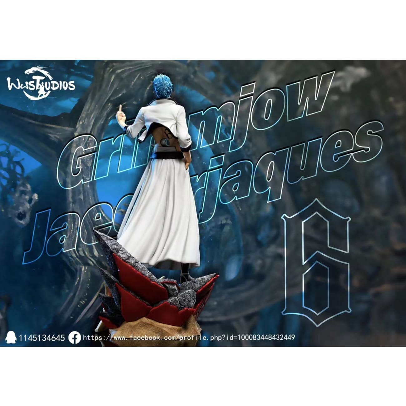 Ww Studio - Sexta (6th) Espada Grimmjow Jaegerjaquez