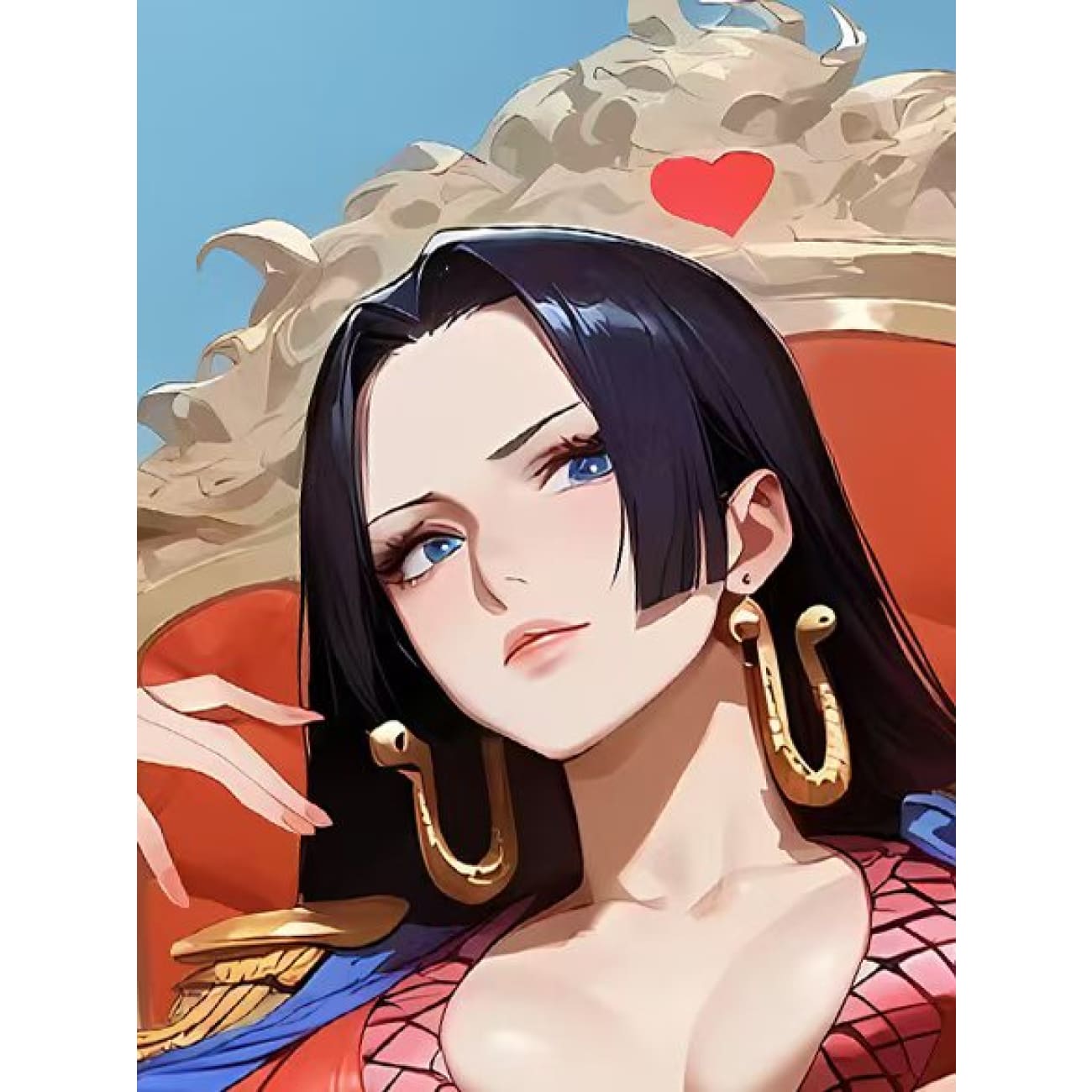 Xing Kong Studio - Boa Hancock Throne Ver. Poster Frame