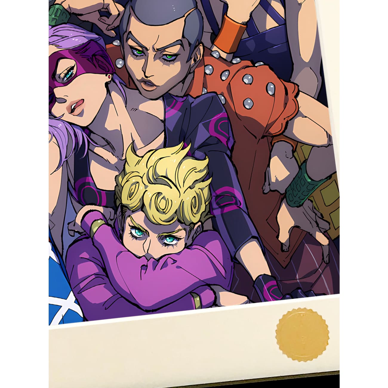 Xing Kong Studio - Characters of JoJo’s Bizarre Adventure: Golden Wind Poster Frame