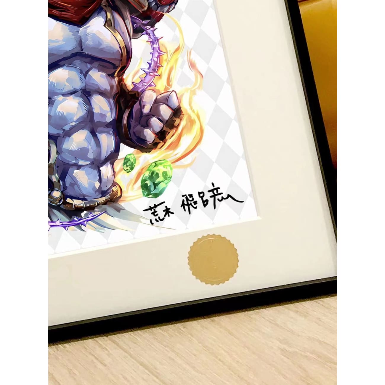 Xing Kong Studio - Characters of JoJo's Bizarre Adventure: Stone Ocean Poster Frame