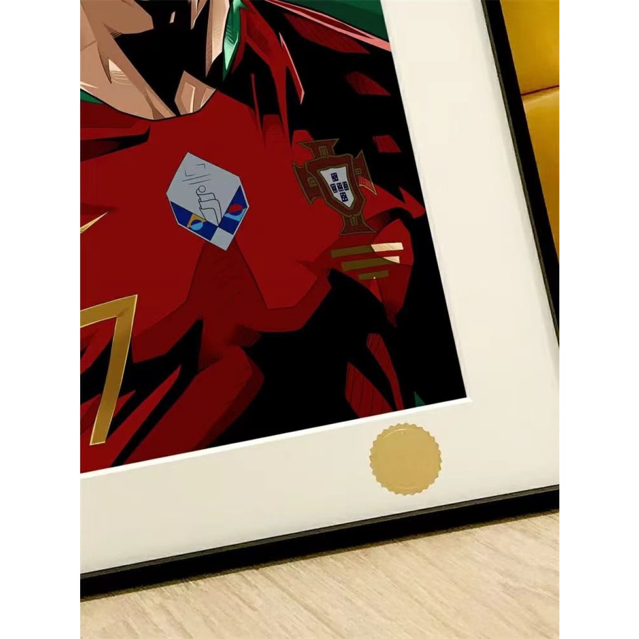 Xing Kong Studio - Cristiano Ronaldo Last Dance Poster Frame