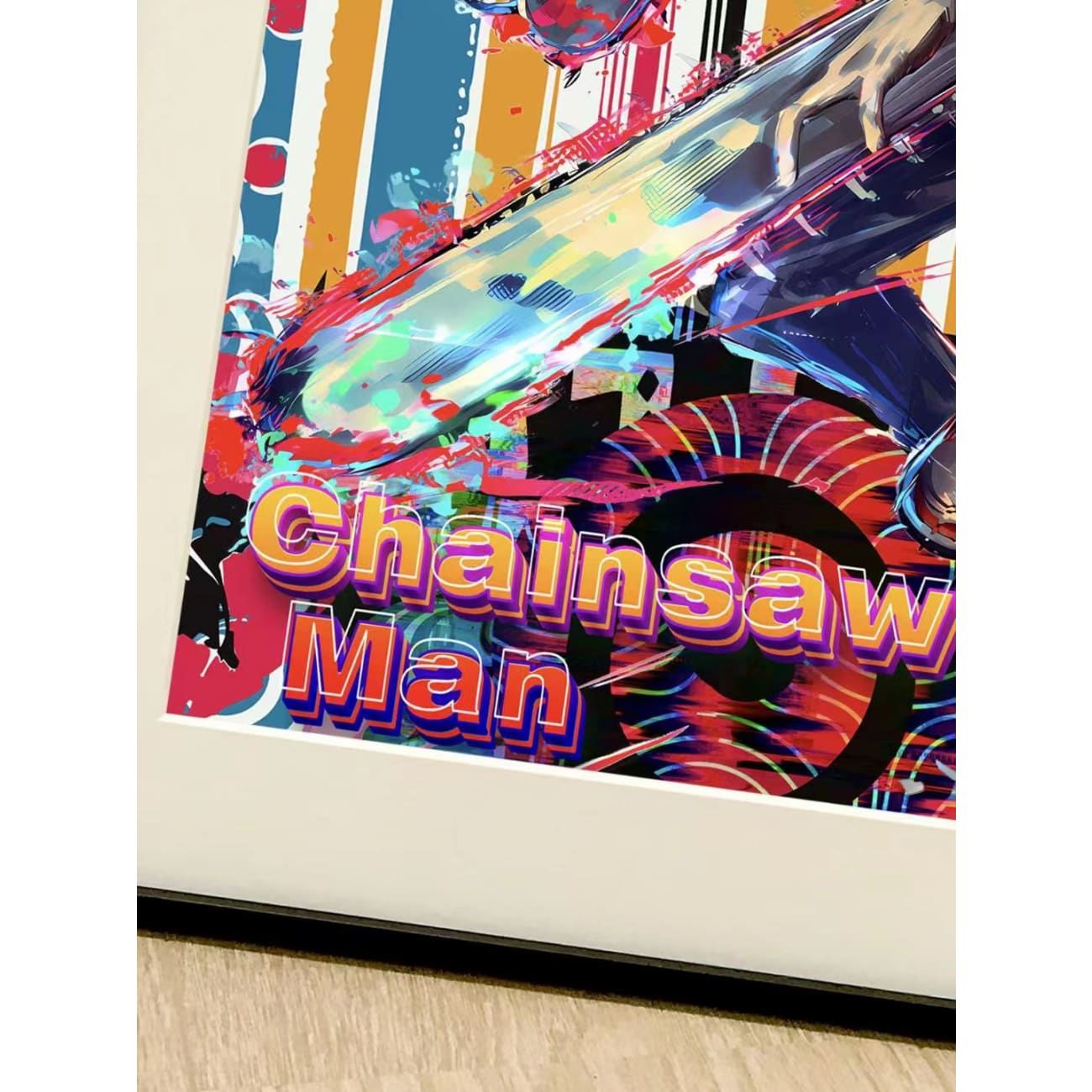 Xing Kong Studio - Denji , Makima & Pochita Poster Frame