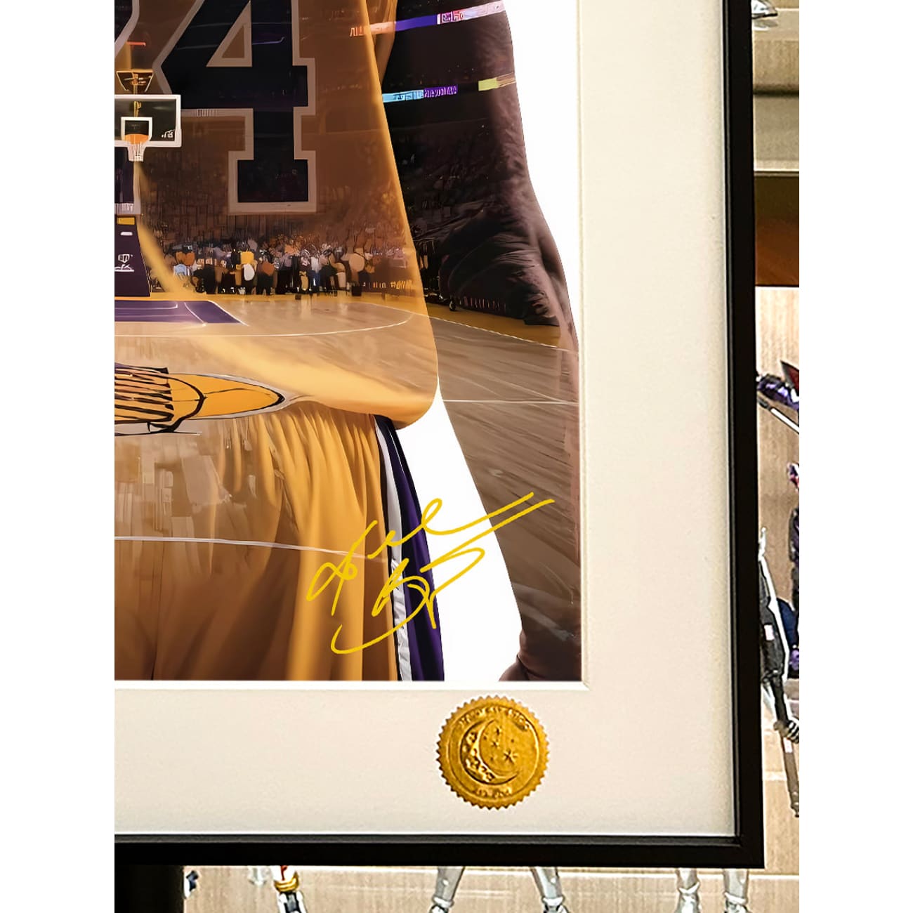 Xing Kong Studio - Kobe Back View Poster Frame