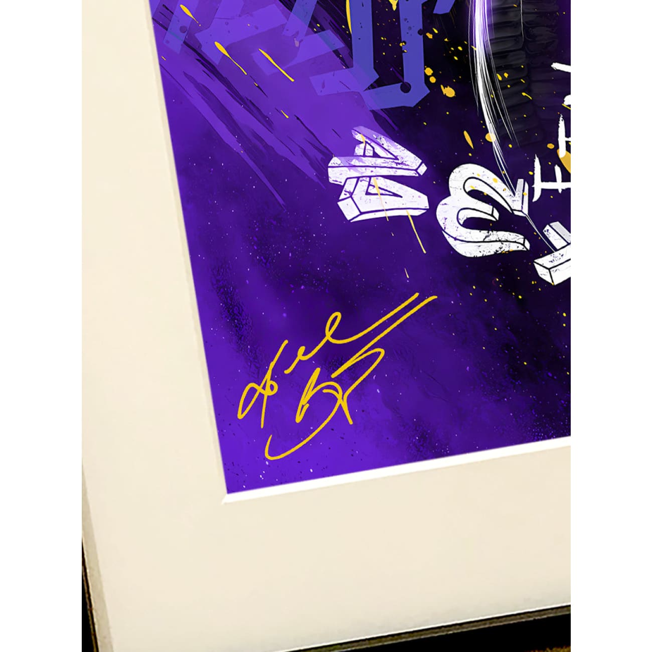 Xing Kong Studio - Kobe Bryant Purple Mamba Ver. Poster Frame
