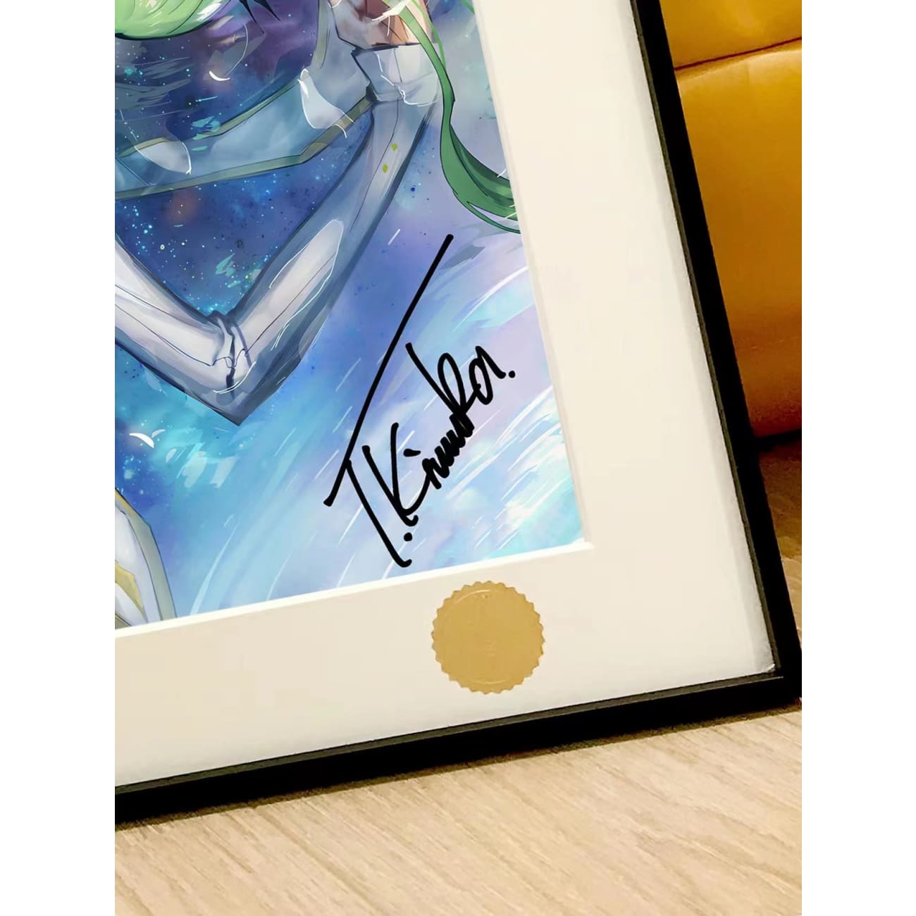 Xing Kong Studio - Lelouch Lamperouge & C.C. Poster Frame
