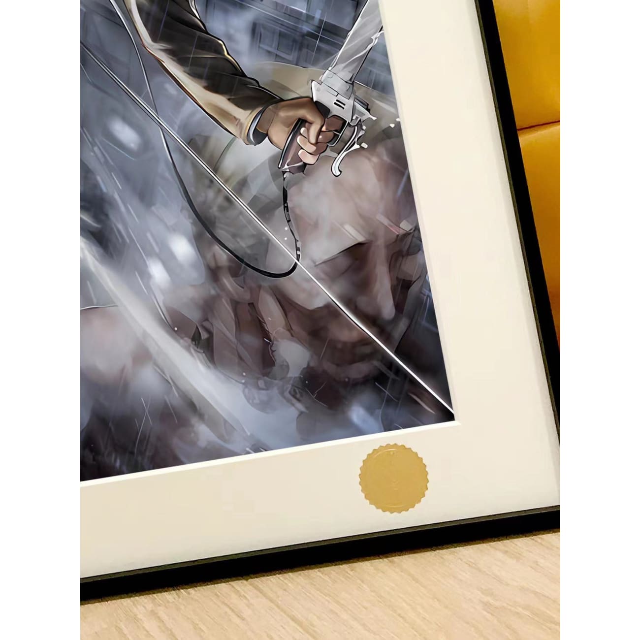 Xing Kong Studio - Levi Ackerman Poster Frame