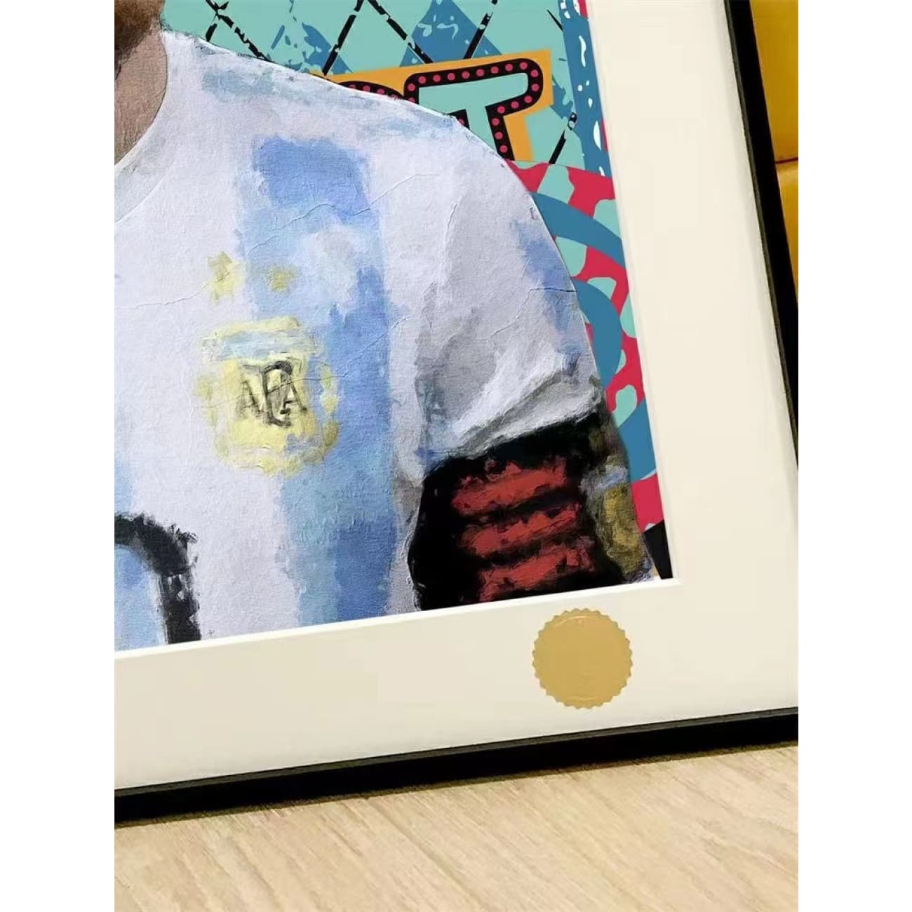 Xing Kong Studio - Lionel Messi Poster Frame