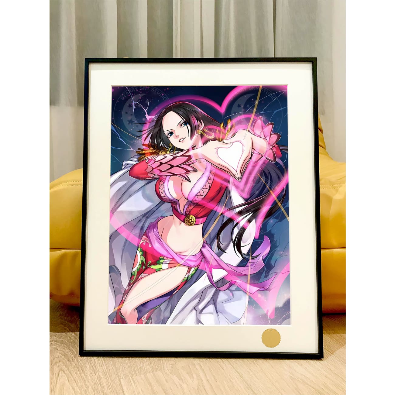 Xing Kong Studio - Love Heart Boa Hancock Poster Frame