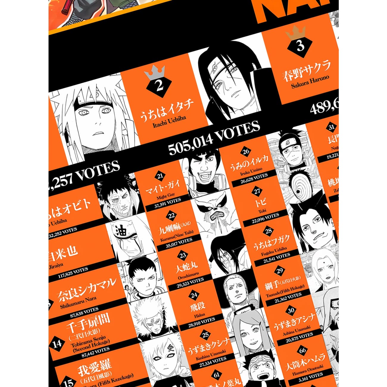 Xing Kong Studio - NARUTOP99 Poster Frame