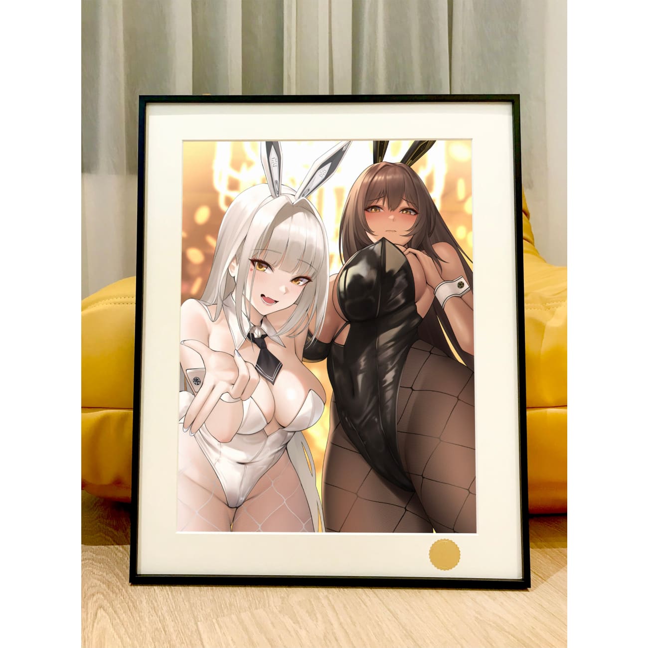 Xing Kong Studio - Noir & Blanc Poster Frame