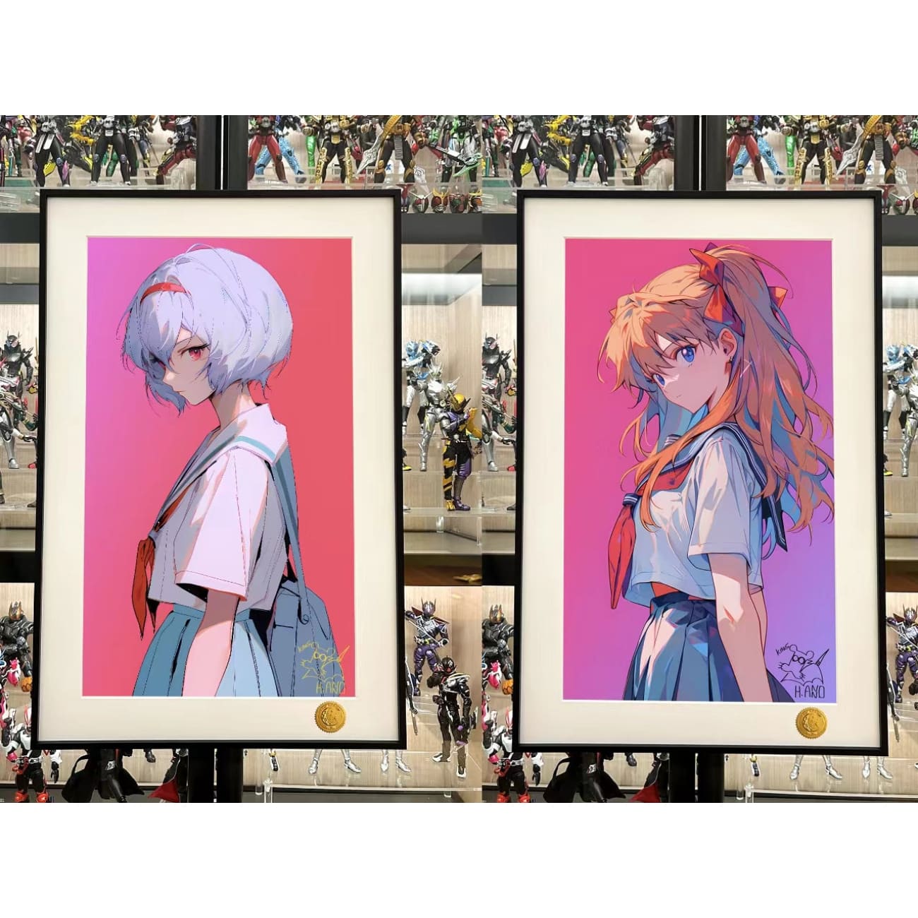 Xing Kong Studio - Rei Ayanami Uniform Ver. Poster Frame