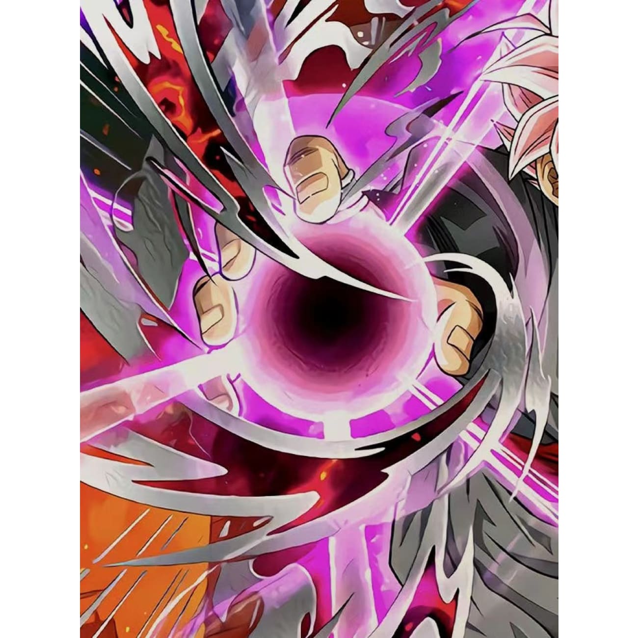 Xing Kong Studio - Super Saiyan Rose Goku Black Poster Frame