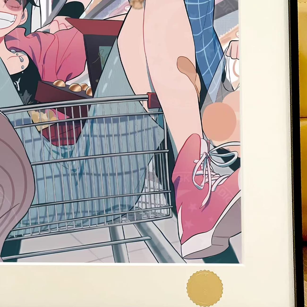 Xing Kong Studio - Three Brothers in Supermarket Poster