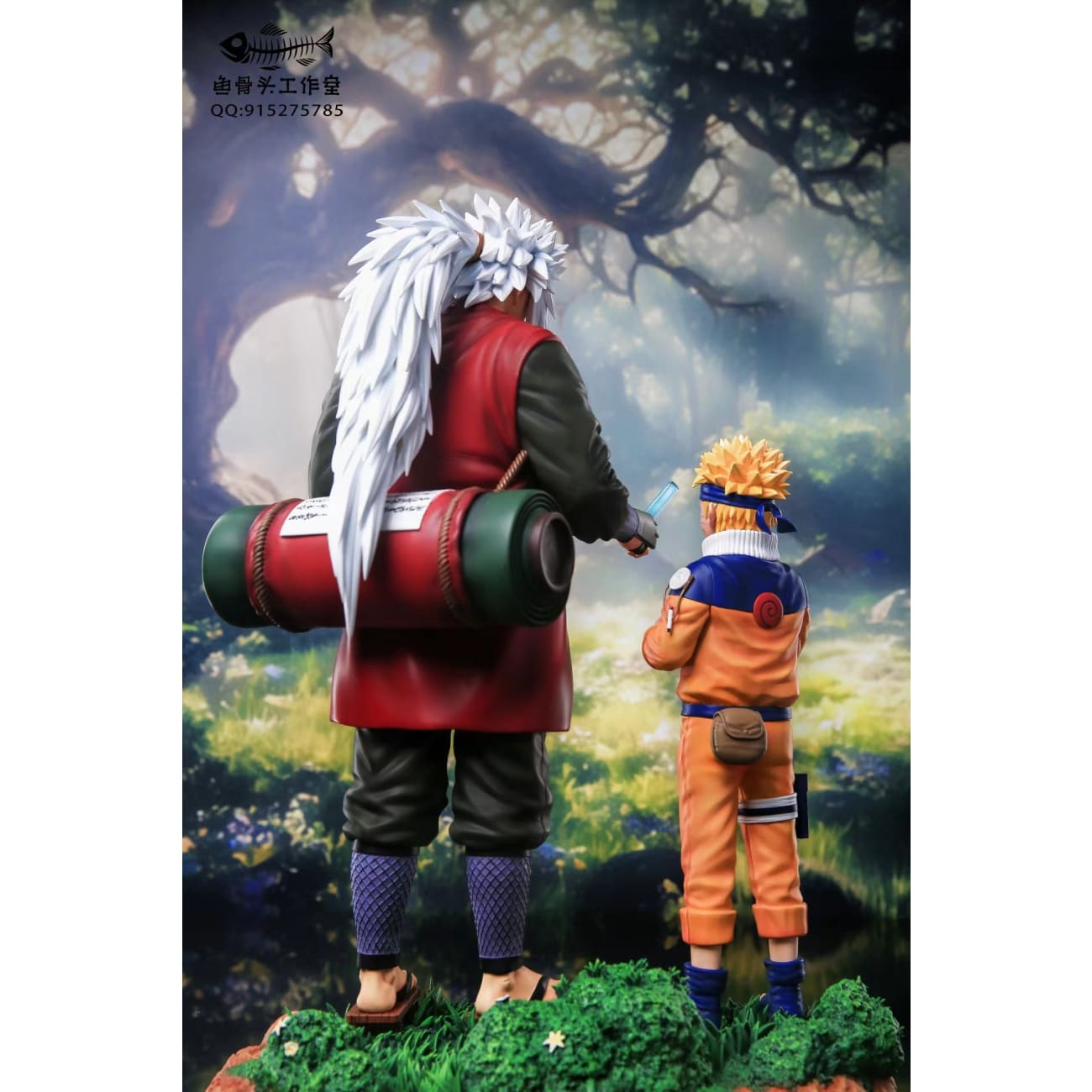 Yu Gu Tou Studio - Jiraiya & Naruto Uzumaki