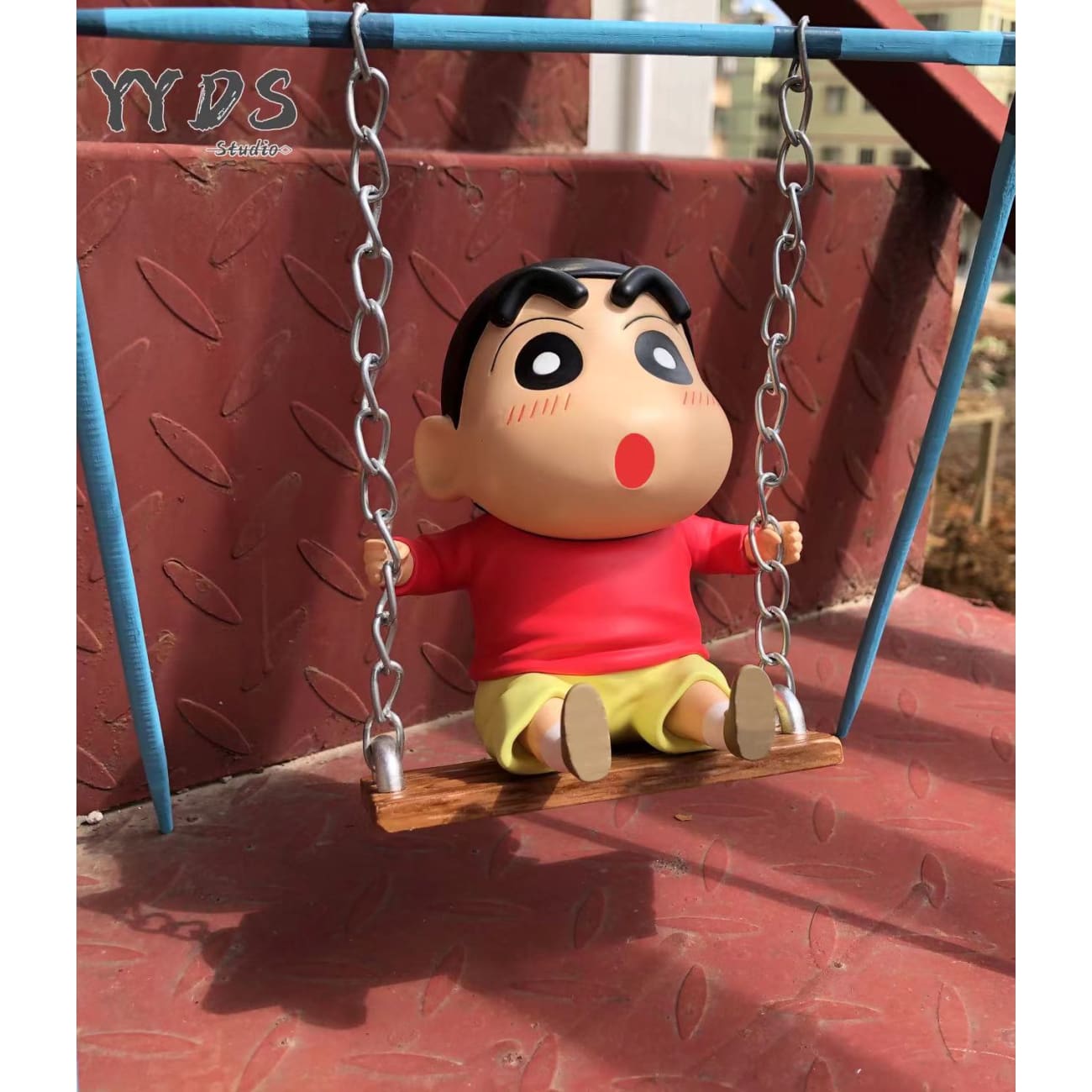 YYDS Studio - Crayon Shin Chan on Swing