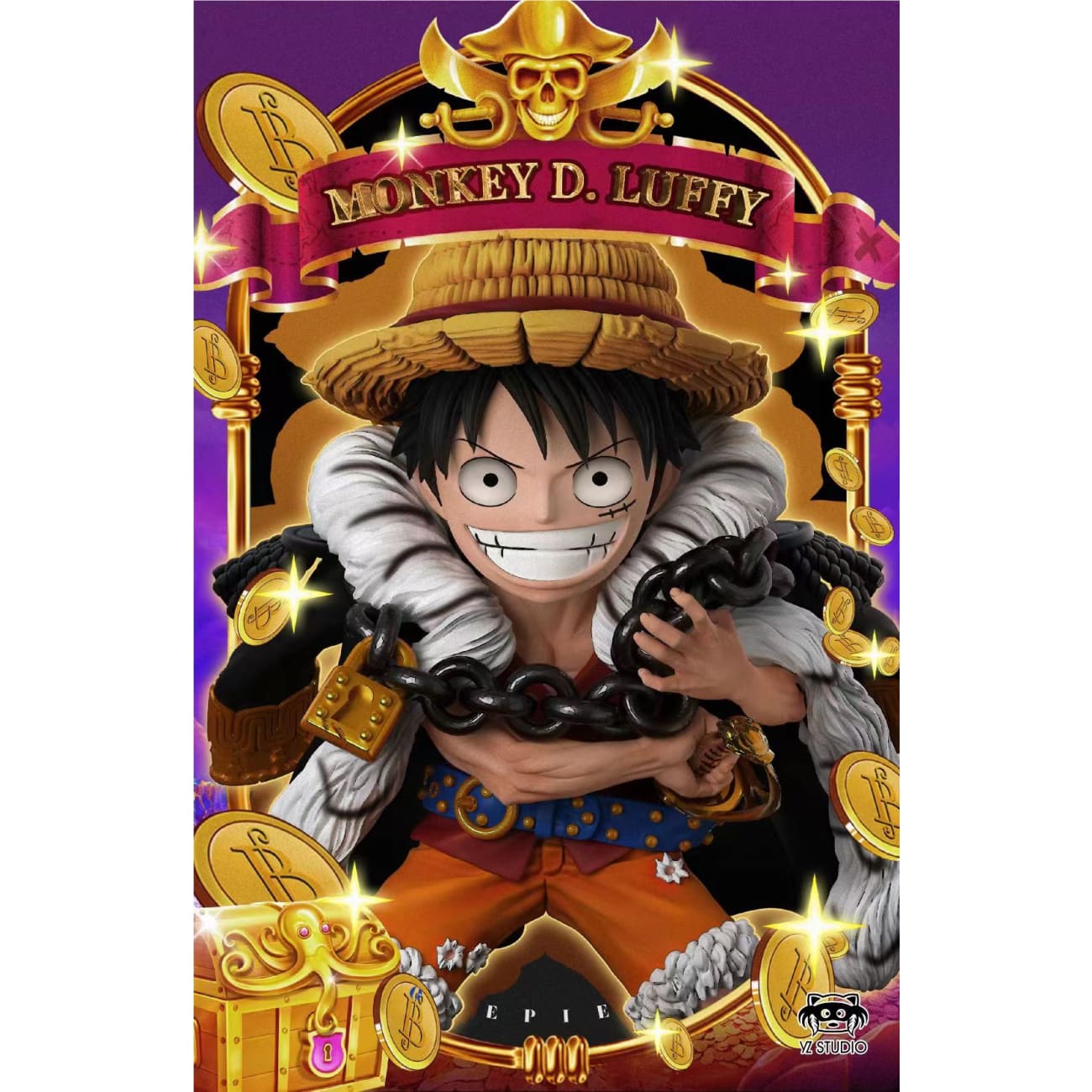 YZ Studio - Monkey D. Luffy DVD Cover Ver.
