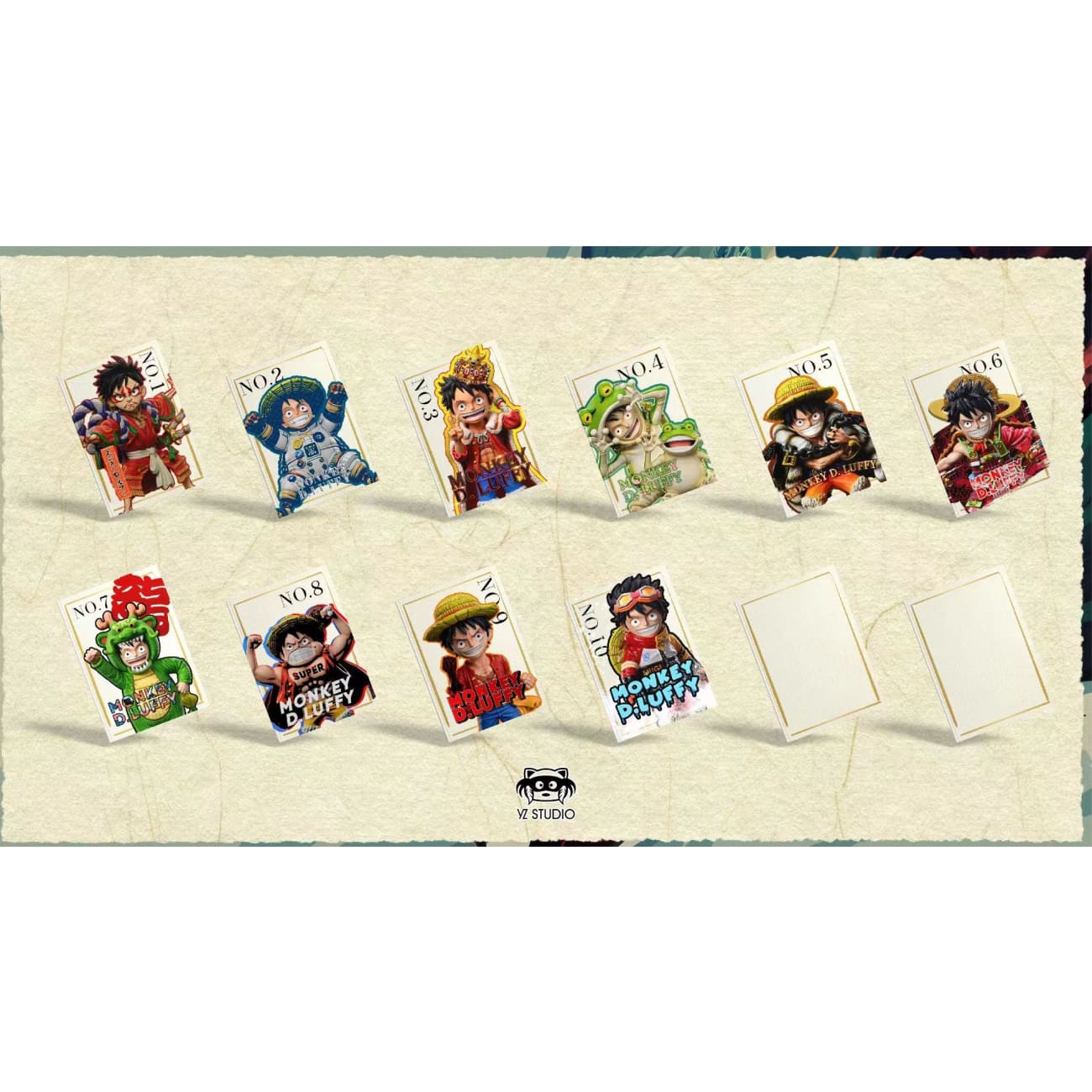 YZ Studio - Skiing Monkey D. Luffy