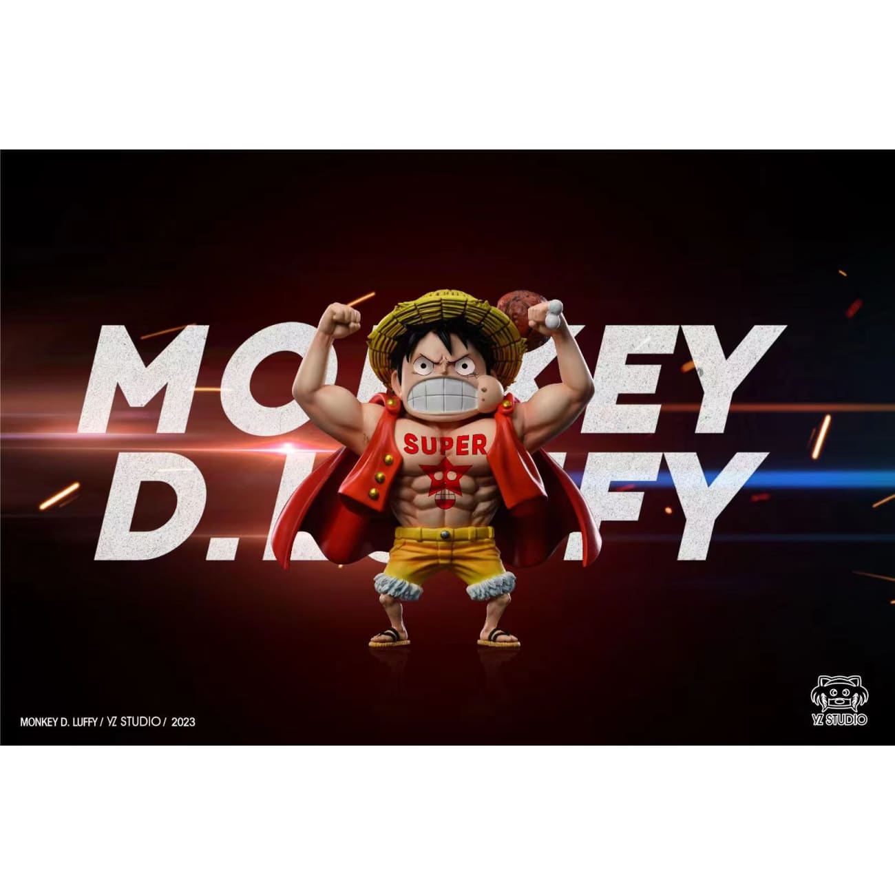 YZ Studio - Superman Monkey D. Luffy