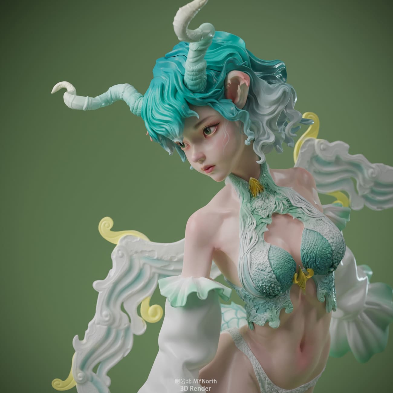 ZN Studio - Shanhai Bai Ze White Model Kit