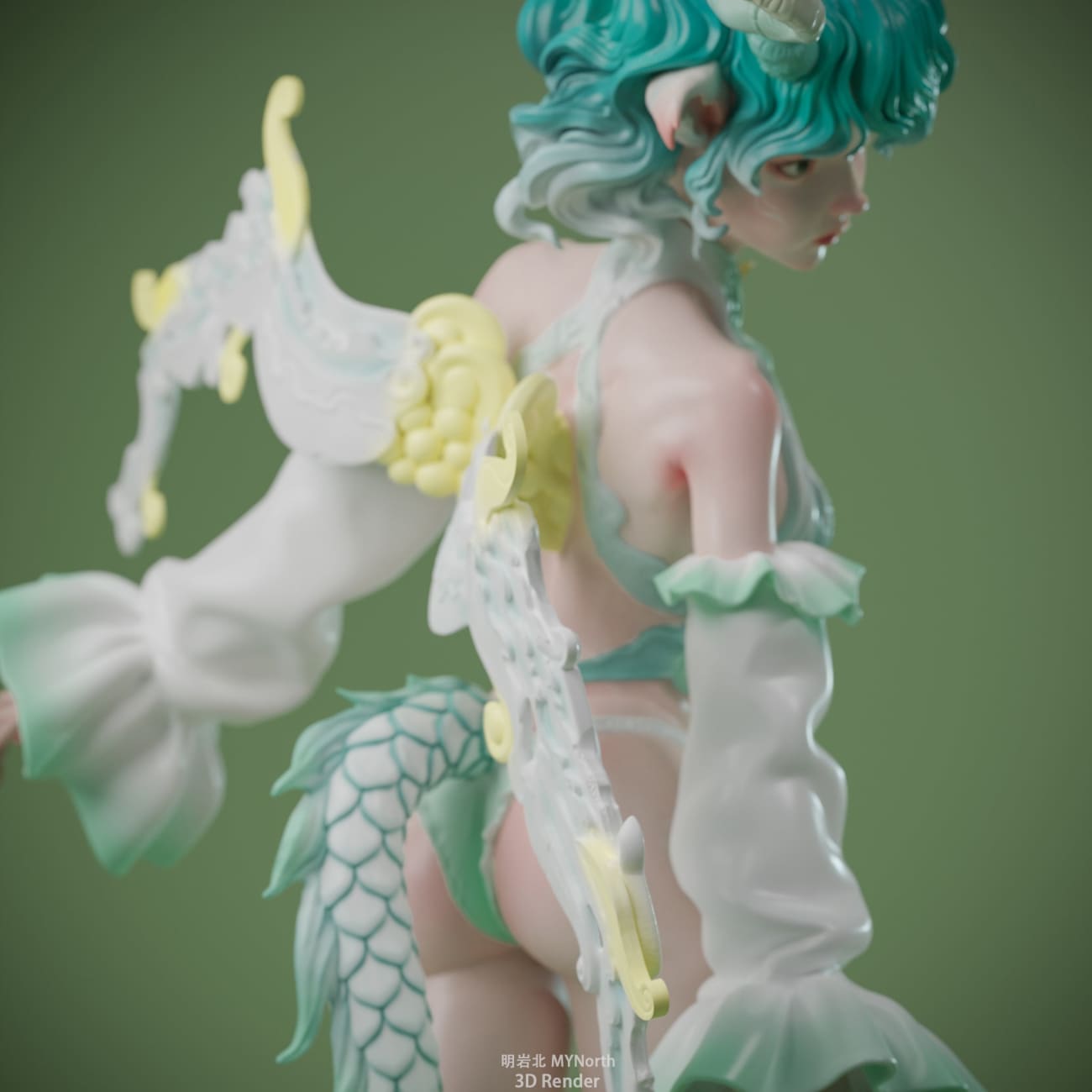 ZN Studio - Shanhai Bai Ze White Model Kit