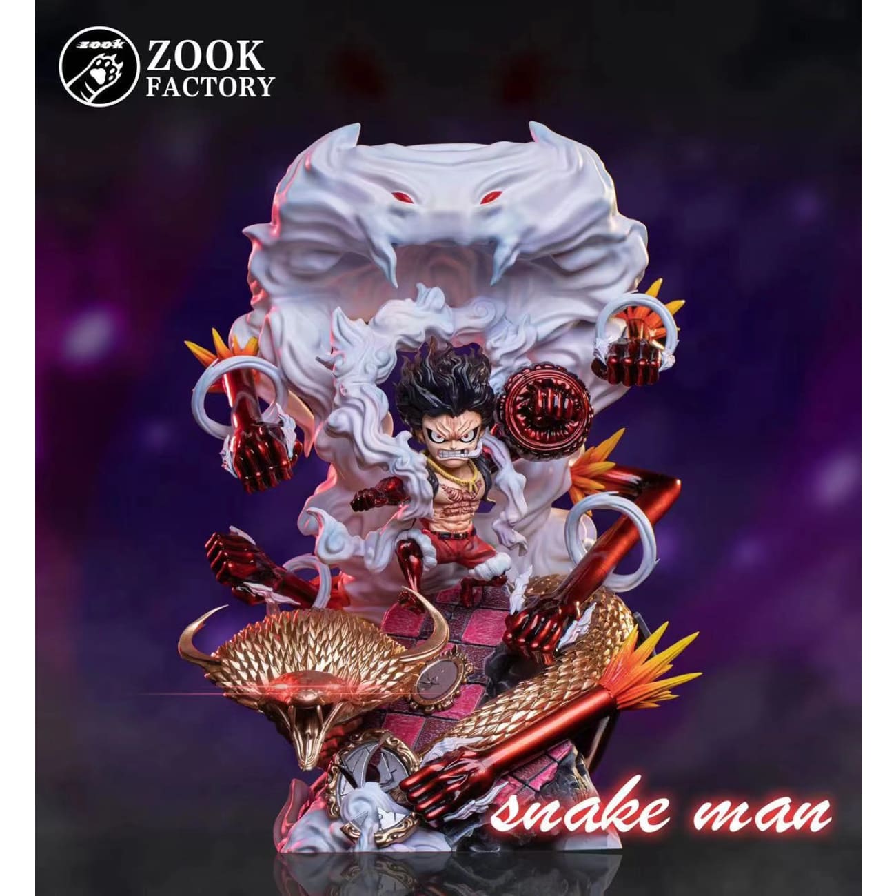 Zook Factory - Monkey d Luffy Gear 4 Snake Man – Avolounge