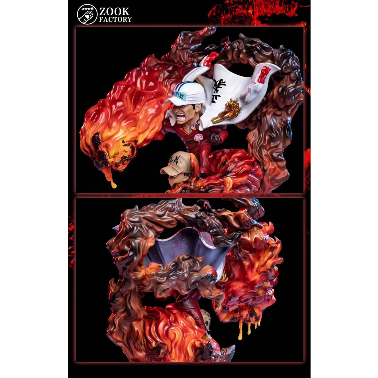 Zook Factory - Sakazuki Akainu and Kid Akainu