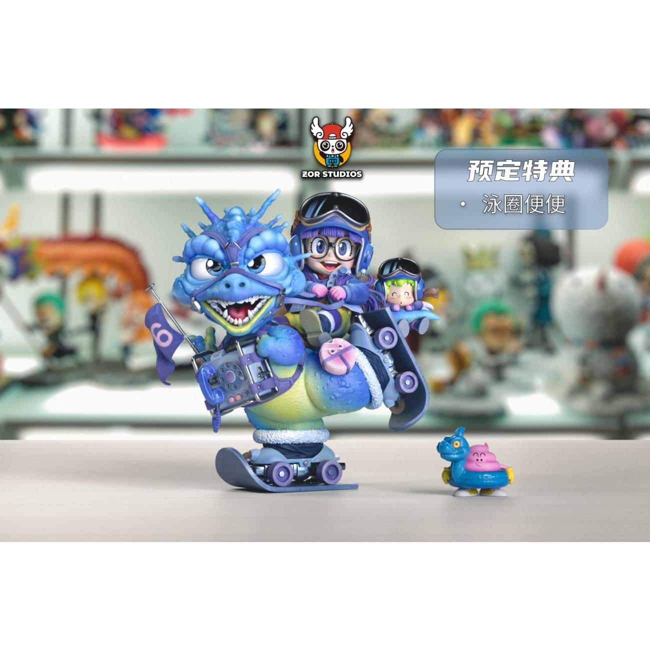 ZOR Studio - Arale Riding a Dragon