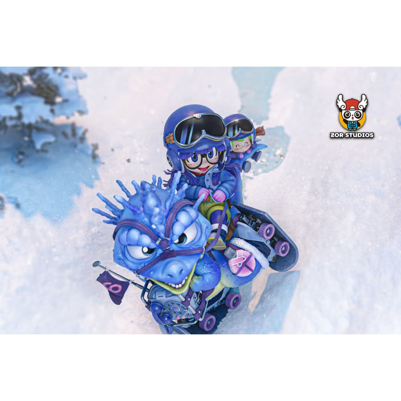 ZOR Studio - Arale Riding a Dragon