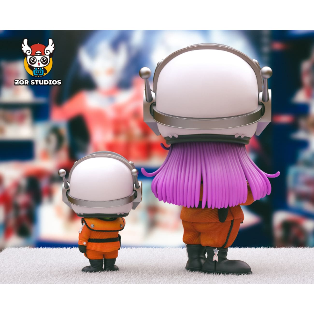ZOR Studio - Special Police DekaRanger Arale Norimaki / Gatchan