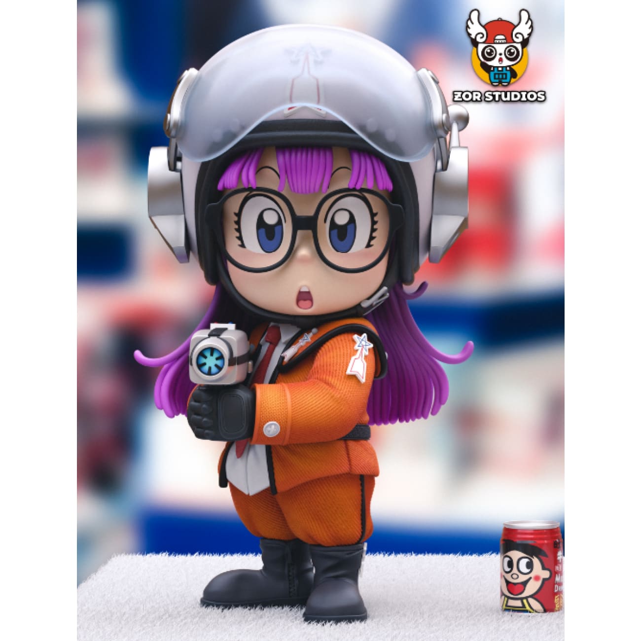 ZOR Studio - Special Police DekaRanger Arale Norimaki / Gatchan