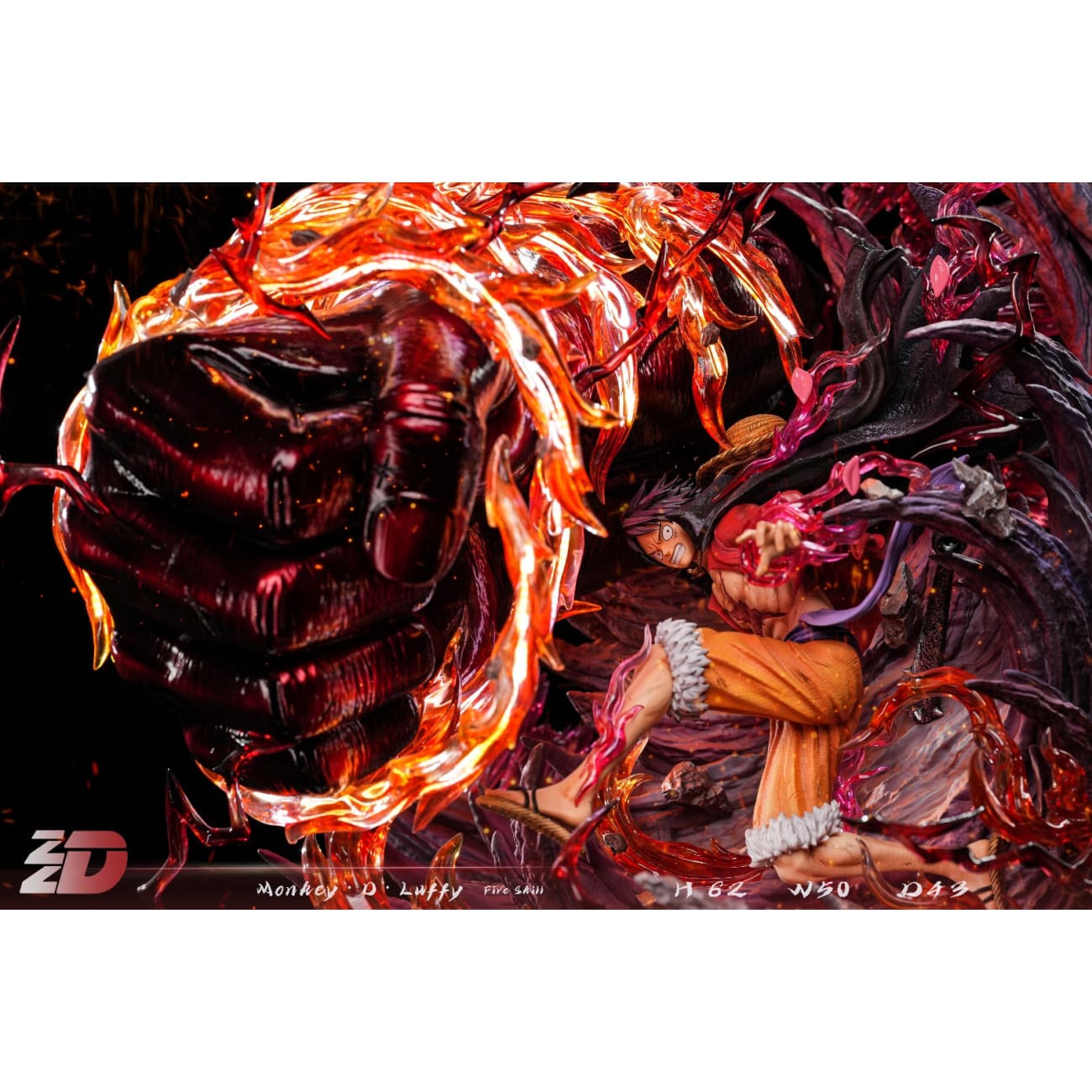 ZZDD Studio - Red Roc Monkey D. Luffy