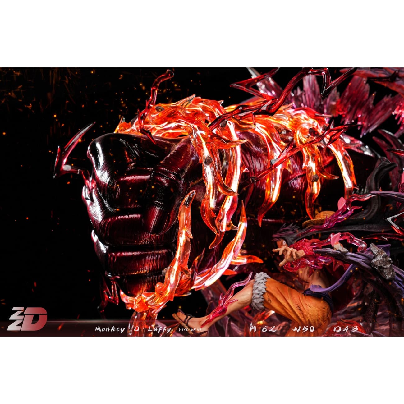 ZZDD Studio - Red Roc Monkey D. Luffy