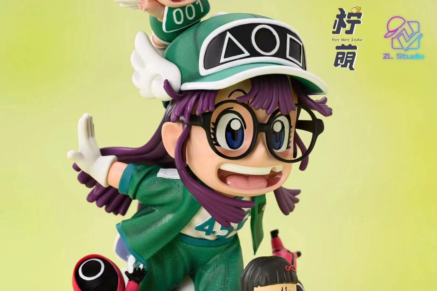 ZL studio - Arale in Squid Game theming